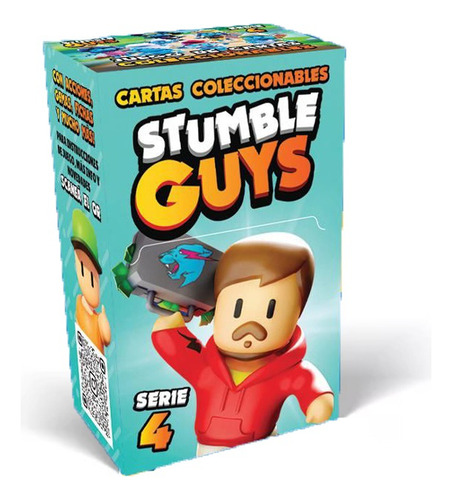 Cartas Stumble Guys Serie 4 - Caja Mazo Inicial + 20 Cartas