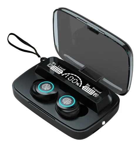 Auriculares In-ear Gamer Inalámbricos Everest F9 Qiao M19 M19 M17 Con Luz Led