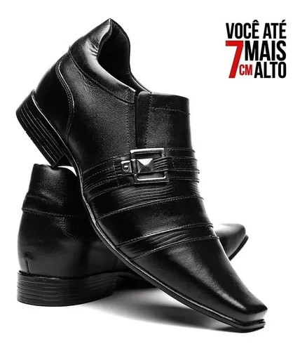 Sapato salto on sale masculino