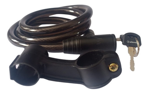 Imagem 5 de 8 de Cadeado Bike Bicicleta Elleven Com Chave Anti Furto