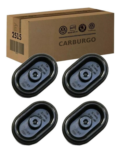 Kit 4 Tampão Caixa De Ar/assoalho Original Vw Golf 2000/2014