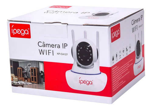 Câmera De Segurança Ipega Kp-ca127 Visão Noturna Incluída