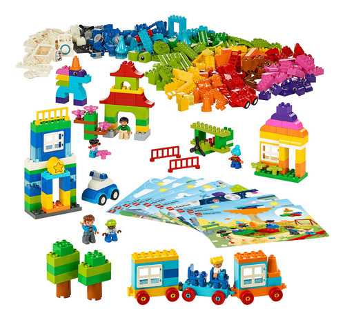 Lego Education Meu Mundo Extra Grande 45028 Legítimo Quantidade De Peças 188