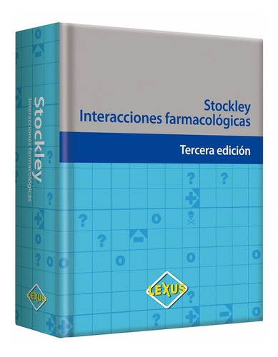 Libro Medicina Interacciones Farmacológicas Stockley