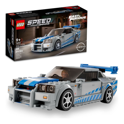 Lego Speed Champions 2 Fast 2 Furious Nissan Skyline Gt-r (r