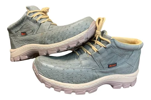 Zapato Exotico Piel Avestruz Original Estilo Perrys