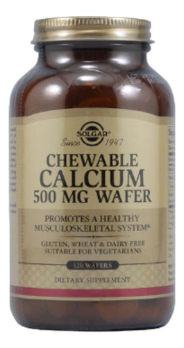 Solgar Chewable Calcium 500mg