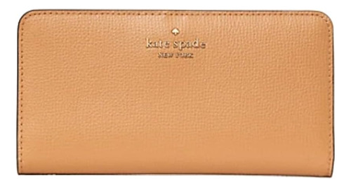 Cartera Plegable Grande Y Delgada Cuero Darcy Kate Spade New