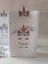 Comprar Bolsitas Golosineras Personalizadas -  Unicornio