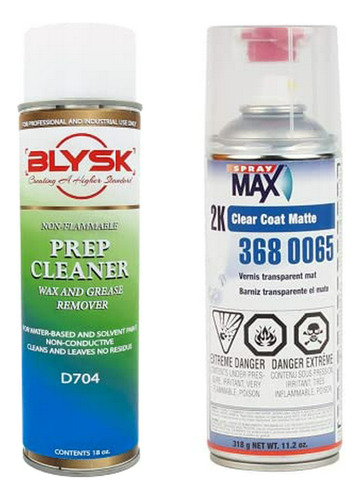 Blysk Bundle- Spray Max 2k Clear Matte, Desarrollado Para La