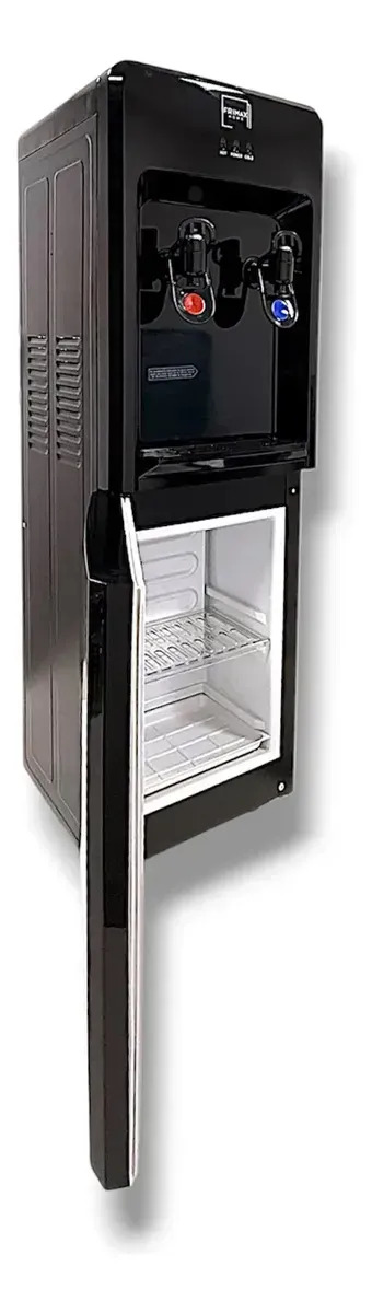 Dispenser De Agua Frio Calor Con Heladera Bidón Black!