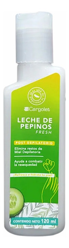 Leche De Pepinos Fresh Post Depilatorio Cargolet 120ml