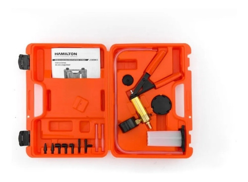 Imagen 4 de 10 de Bomba Vacio Kit Purgar Frenos 19pcs Hamilton + Regalo