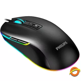 Mouse De Juego Gamer Philips Momentum Spk9414 G414 Negro Pc