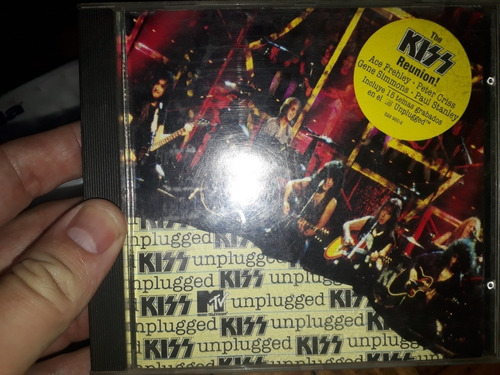 Kiss Reunion Unplugged Mtv Cd Arg 