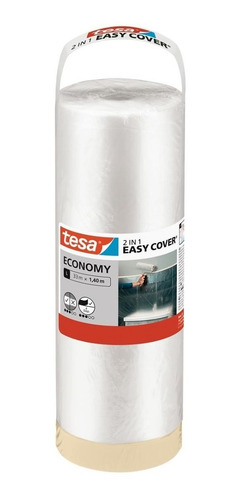 Imagen 3 de 9 de 3u. Cobertor Protector Easy Cover Tesa- 2en1- Film 33m+cinta