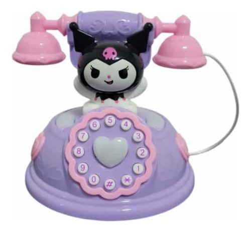 Lindo Y Divertido Teléfono Musical Kuromi. Una Belleza!!!