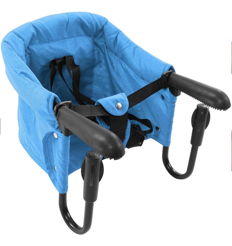 Silla De Comer Para Bebes Azul Sujeción De Mesa Portable