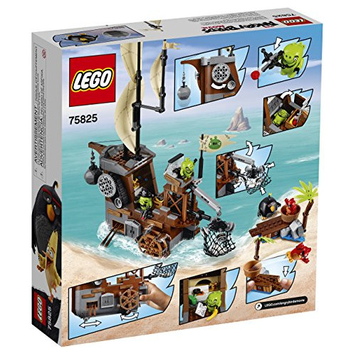 Lego Angry Birds 75825 Piggy Pirate Ship Building Kit (620 P