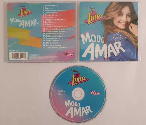 Cd Disney Soy Luna  Modo Amar 