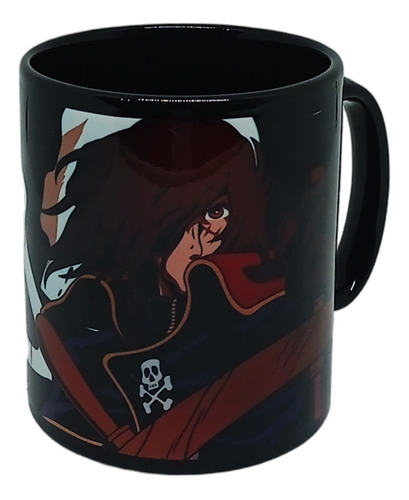 Capitan Harlock Pirata Espacial Taza Cerámica Premiumquality