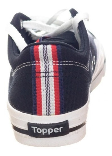 Imagen 4 de 7 de Zapatillas Topper Lona Unisex Profesional Casual Art 89607