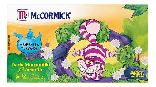 Té Manzanilla y Lavanda McCormick 20 sobres