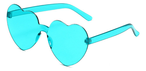 Gafas De Sol Unisex Con Protección Uv400 En Forma De Corazón