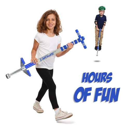 Palo De Pogo Para Niños De 18 A 36 Kg, Edición Deportiva