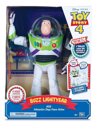 Toy Story Buzz Lightyear 65 Frases Animatronico Cae Deverdad