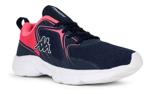 Imagen 2 de 8 de Zapatillas Kappa Storm Azul Rosa Fluo Mujer