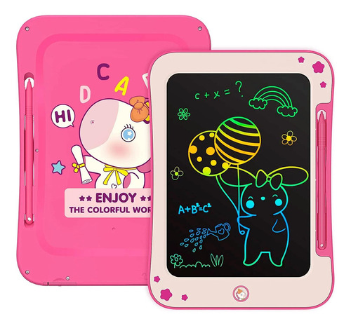 Tableta De Escritura Lcd Bravokids Girl Toys, 8.5 Pulgadas,