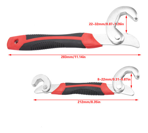 Conjunto De Chaves Spanner Hand Tools, 2 Peças, Chave De Cab