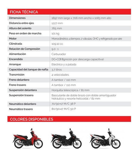 Honda New Wave 110 S Entrega Ya Tornado Glh Xr Motopier