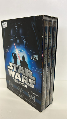 Livro Dvd - Star Wars - 2 Box - A Nova Trilogia E Trilogia - Fox [2010]