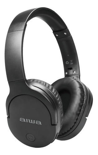Imagen 1 de 6 de Audífonos Aiwa On-ear Bluetooth Micrófono Aux Aw-k11b - Vc