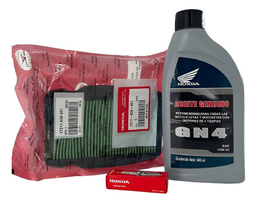 Kit De Servicio Honda Cbf 160 Invicta Original