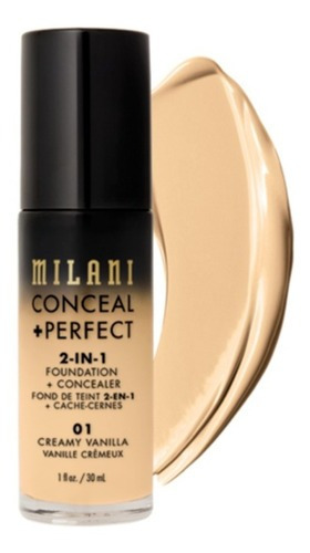 Base de maquiagem em liquid Milani Cor 01 - 30mL