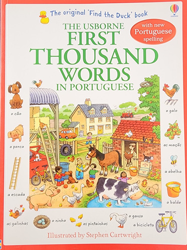 The Usborne First Thousand Words In Portuguese