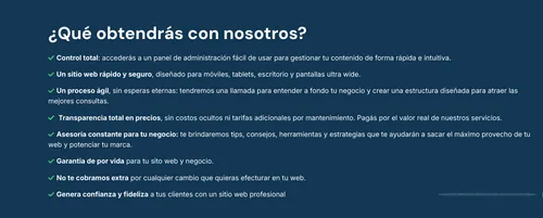 Creación Páginas Web Profesionales | Destaca La Calidad