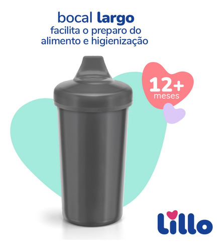 Kit Copos Transição Infantil Max Lillo Bico Rígido C/ 2 +12m