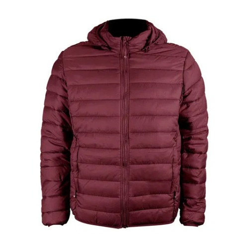 Campera Inflada Unisex Capucha Desmontable Pack 2