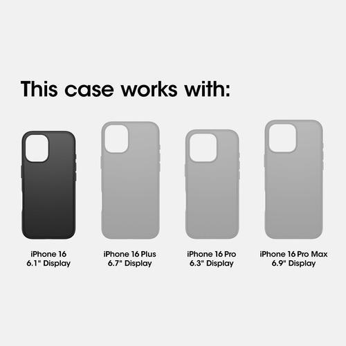 Capa Da Série Otterbox Commuter Para iPhone 16 - Baby Blue J