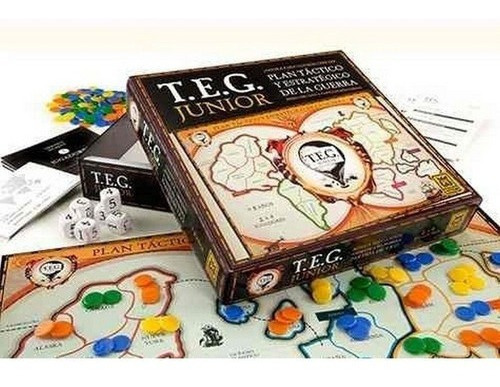 Imagen 12 de 12 de Juego De Mesa Estrategia Teg Junior Yetem T.e.g.