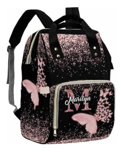 Artsadd Mochila De Pañales Personalizada Para Mujer, Bolsas