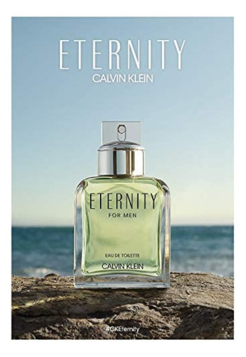 Perfume Calvin Klein Eternity Para Hombre, Eau De Toilette,