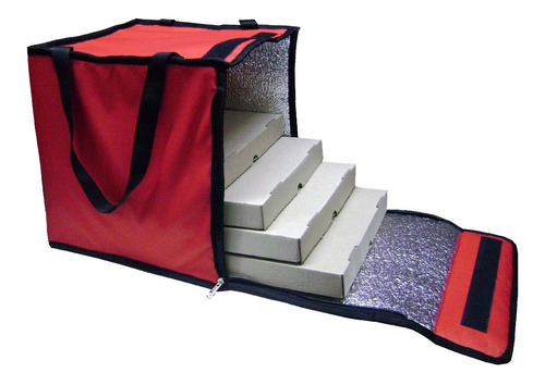 Bolso Termico Delivery De Pizzas P/ 8 Cajas -extra Grandes!
