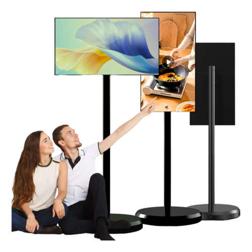 Smart Touch Screen Tv Com Tela 21 Polegadas Android Portátil