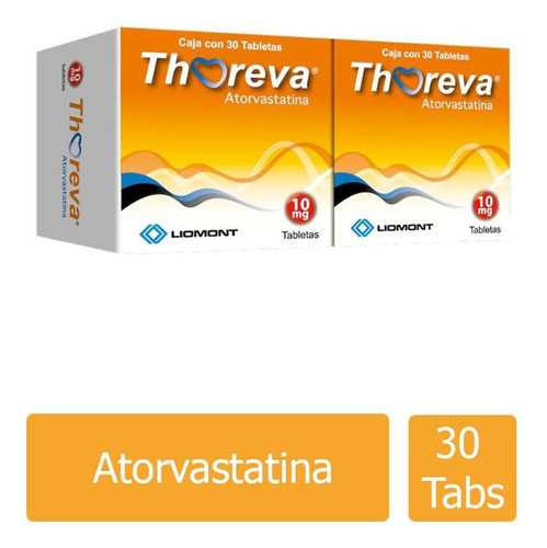 Thoreva 10 Mg Caja Dual Con 30 Tabletas Cada Una
