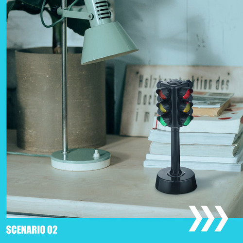 1 Juego De Maquetas De Semáforos De Juguete Realista Para Ni